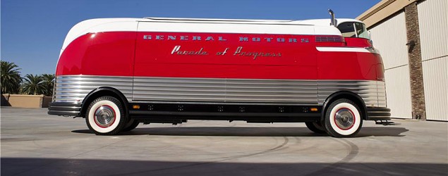 A 1950 GM Futurliner bus just sold for a big price at auction. (BoldRide)